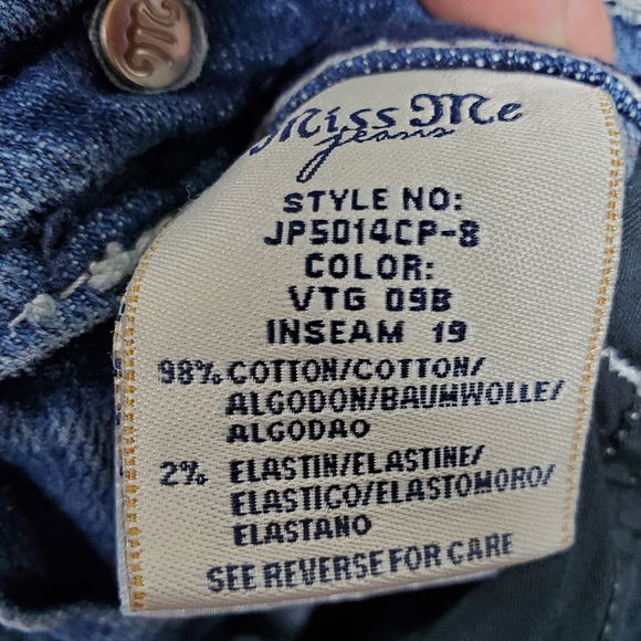 Miss Me capri jeans JP5014CP-8 size 26 - Picture 6 of 15